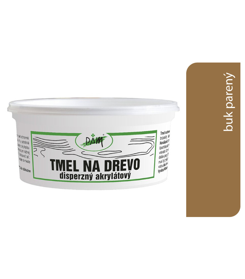 PAM Tmel na drevo buk parený 0