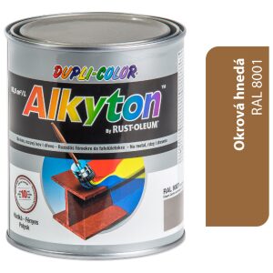 Alkyton lesklá R8001 hnedá okrová 750ml
