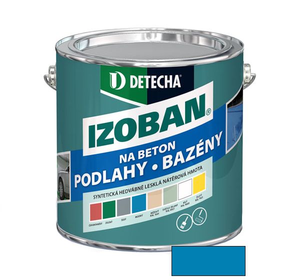 Izoban modrý - Náter na betón