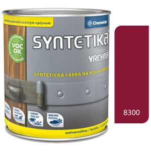 Syntetika S2013U 8300 červená višňová - vrchná farba lesklá 2