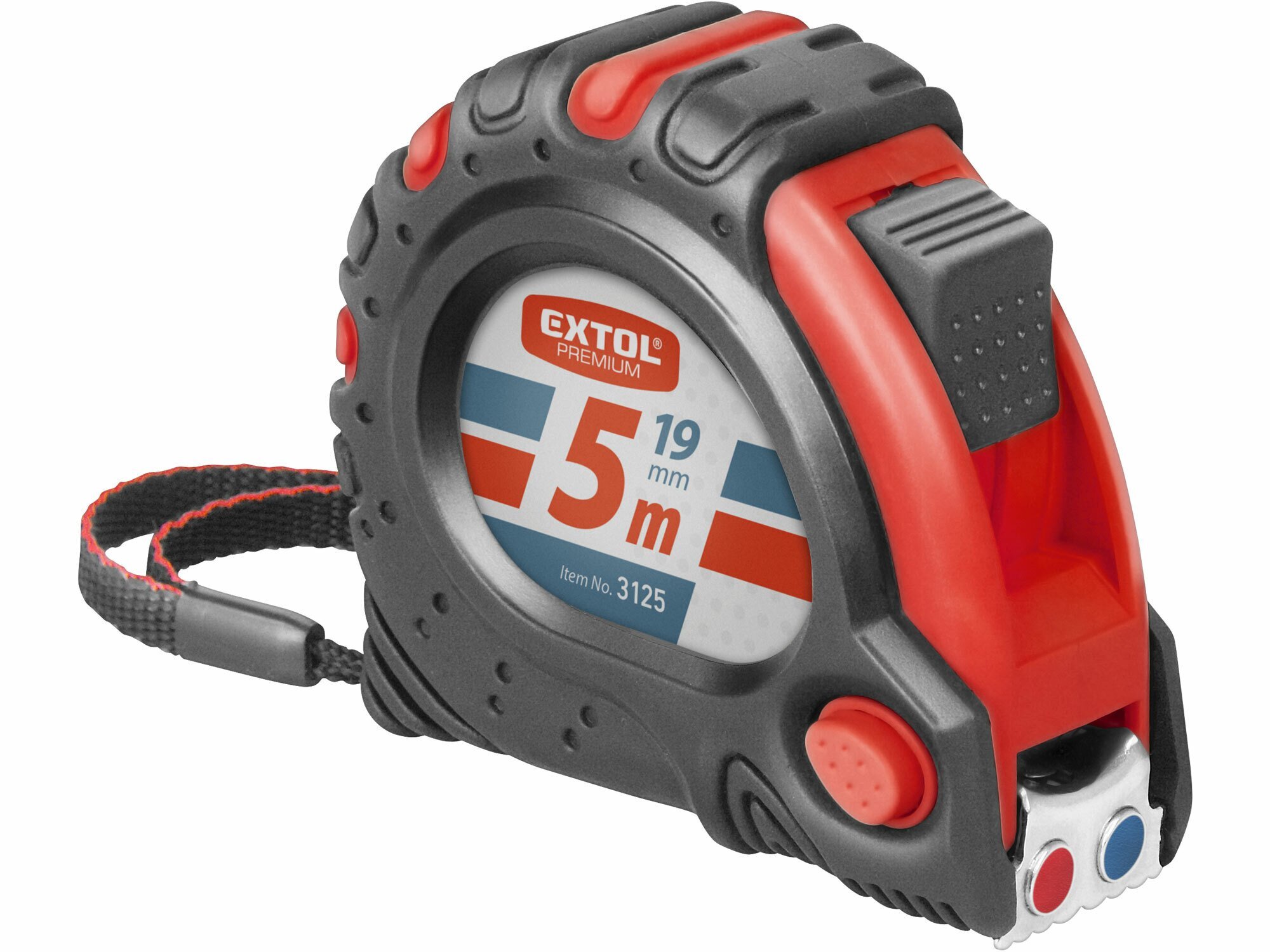 Extol Meter zvinovací s magnetom 5x19mm