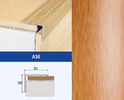 Profil schodový A36 Buk 2