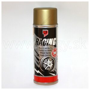 Racing Farba na disky zlatá 400ml