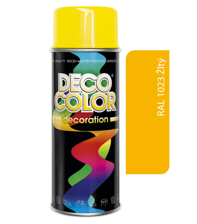 Deco Color Decoration RAL - 1023 žltý 400ml