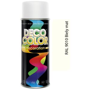 Deco Color Decoration RAL - 9010 biely matný 400ml