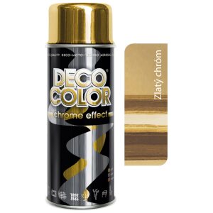Deco Color Chrome effect - chróm zlatý 400ml