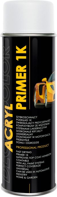 Deco Color Acryl Primer - 1K RAL 9010 biely 500ml