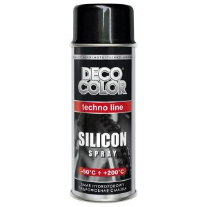 Deco Color Silicon spray - Silikónový sprej na gumové a plastové časti vozidiel 400ml