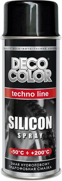 Deco Color Silicon spray - Silikónový sprej na gumové a plastové časti vozidiel 400ml