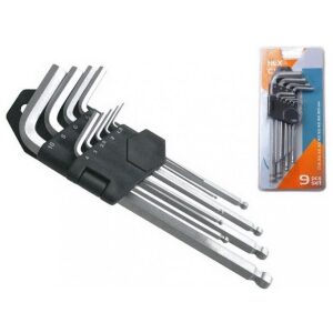 Sada imbusových kľúčov 1.5-10mm s guličkou Extol premium