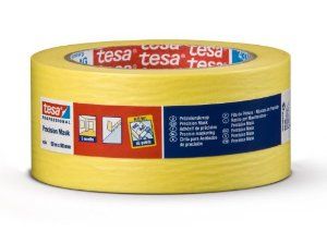 Tesa 4334 Precision Mask 50mm/50m - špičková papierová maskovacia páska na presné a ploché okraje
