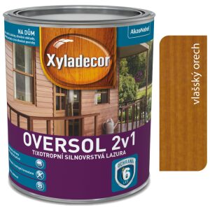 Xyladecor Silnovrstvá lazúra oversol 2v1 Vlašský orech 5l