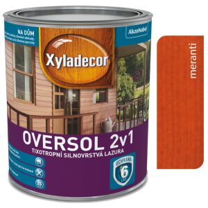 Xyladecor Silnovrstvá lazúra oversol 2v1 Meranti 2
