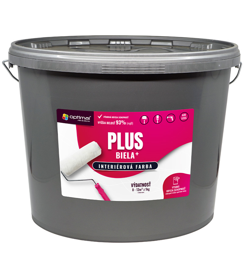 Optimal Plus - interiérová biela farba 25kg