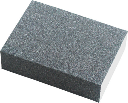 Spokar Brúsna hubka 4-stranná (100x70x27mm) zrnitosť 80