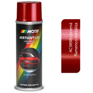 Škoda Autoemail AC9898 Červená Flamenco metalíza 200ml