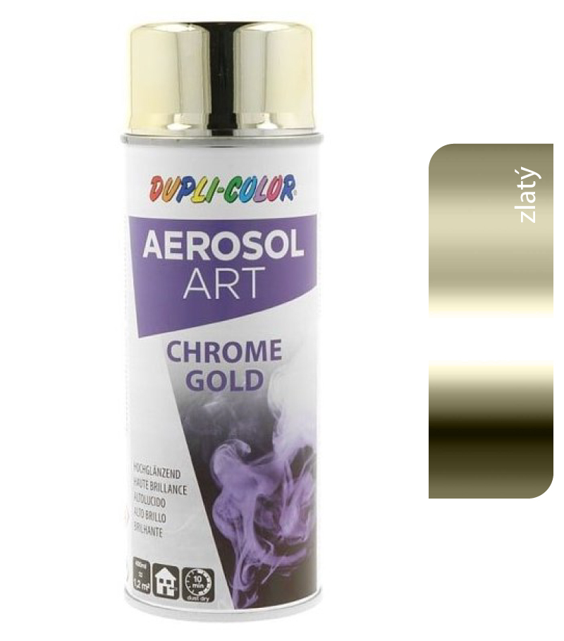 Dupli Color Farba v spreji aerosol art zlatý 400ml