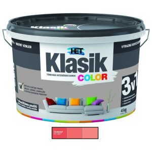 Het Klasik Color 0847 červený 4kg - dopredaj