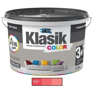 Het Klasik Color 0847 červený 7kg+1kg - dopredaj