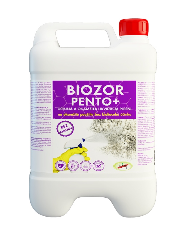 Biozor Pento+ Sanácia proti plesniam 5l