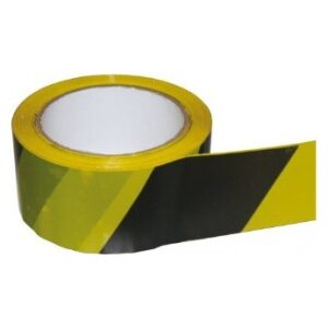 Páska lepiaca výstražná žlto - čierna