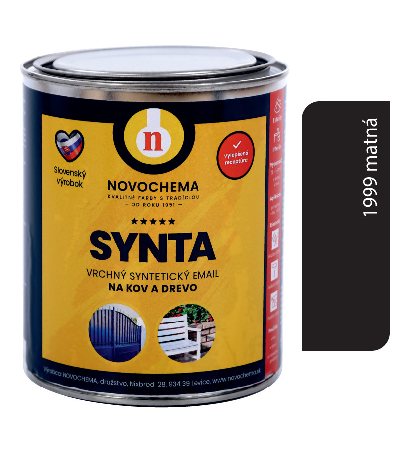 Synta S2013 čierna matná 1999 5kg/4l