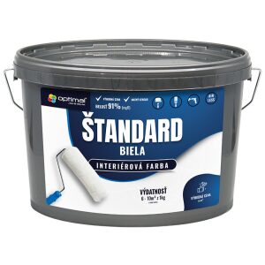 Optimal Štandard 6kg - interiérová biela farba