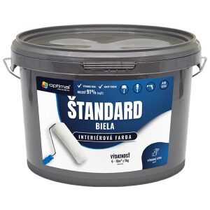 Optimal Štandard 3kg - interiérová biela farba