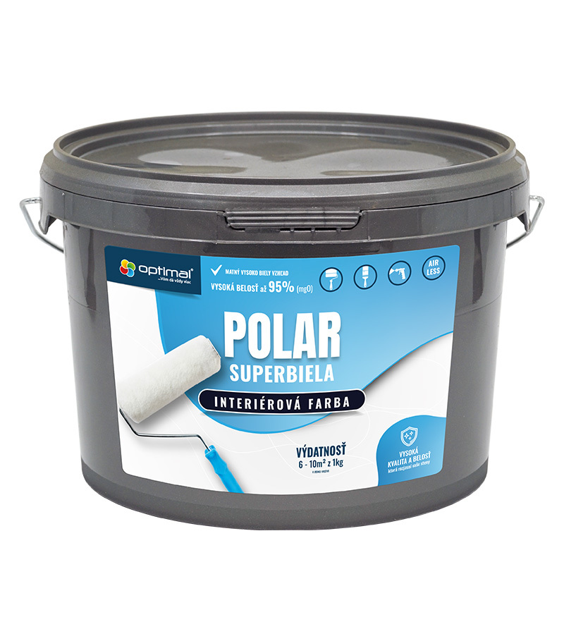 Optimal Polar - snehobiela farba 3kg