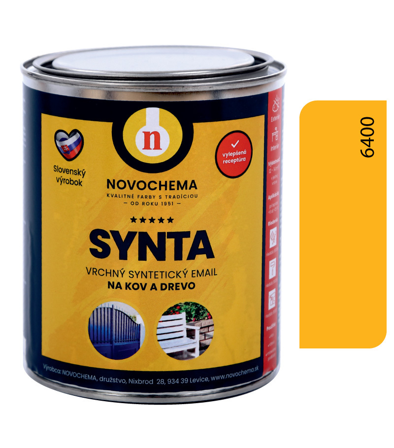 Synta S2013 tmavožltá 6400 0