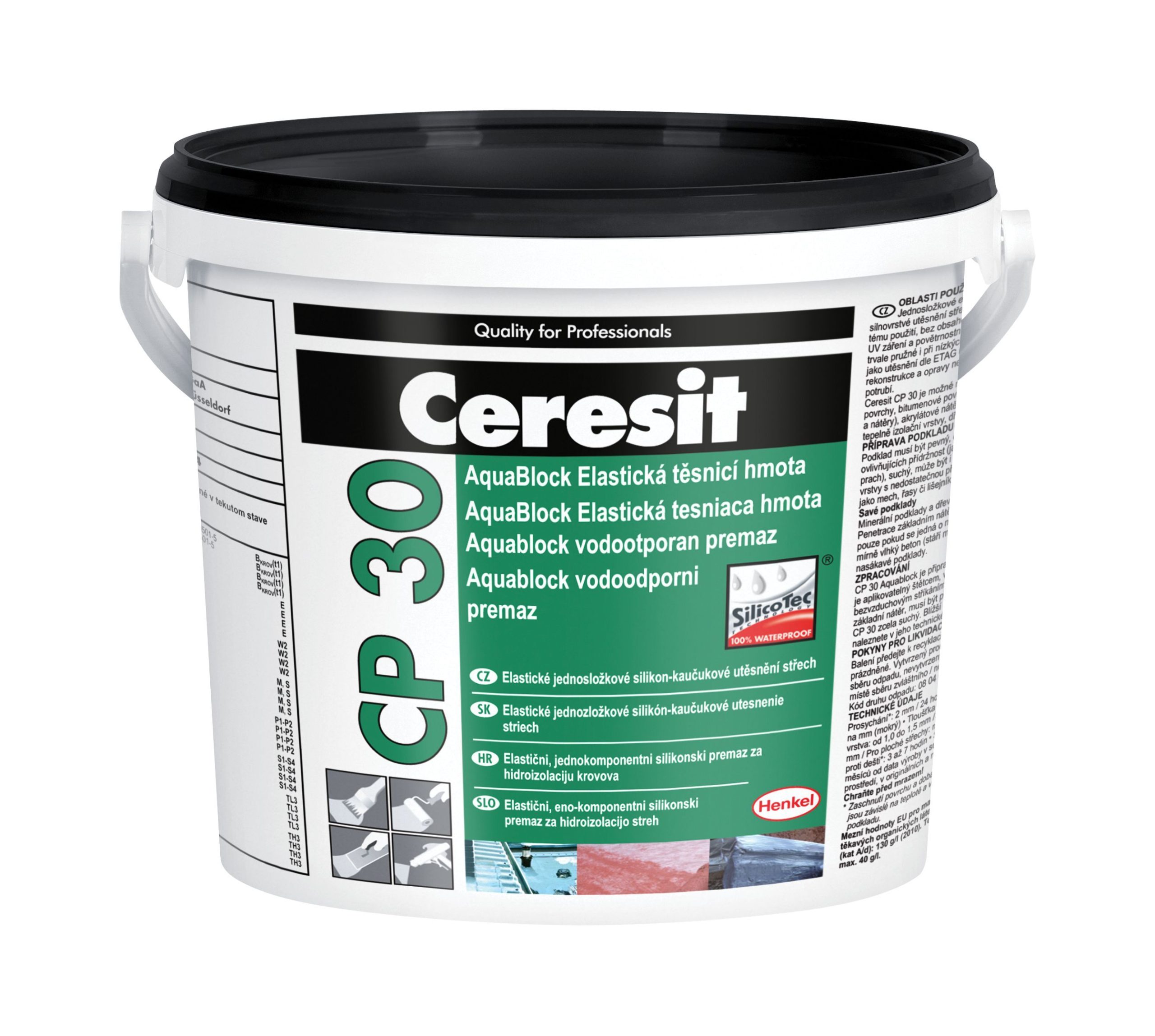 Ceresit Aquablock CP 30 čierny 5kg