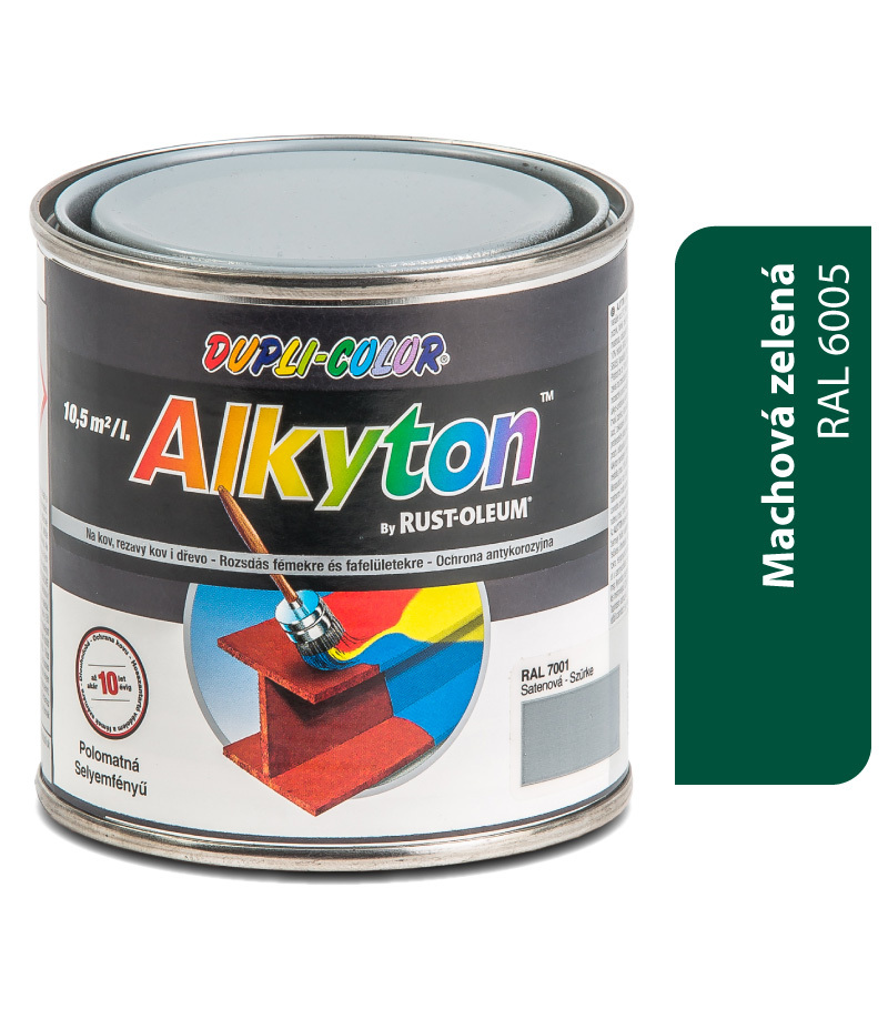 Alkyton Satin zelená machová R6005 750ml