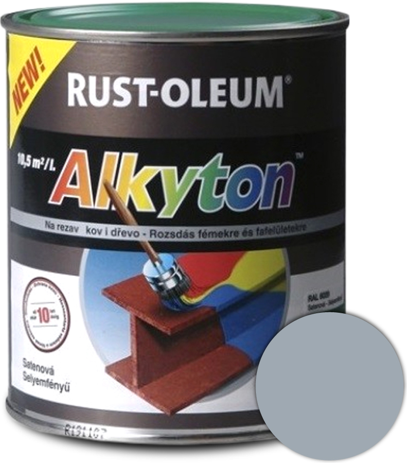 Alkyton Saténová šedá svetlá R7001 750ml