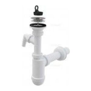 Sifón umyvadlový s prípojkou s priemerom 40mm a nerezovou mriežkou