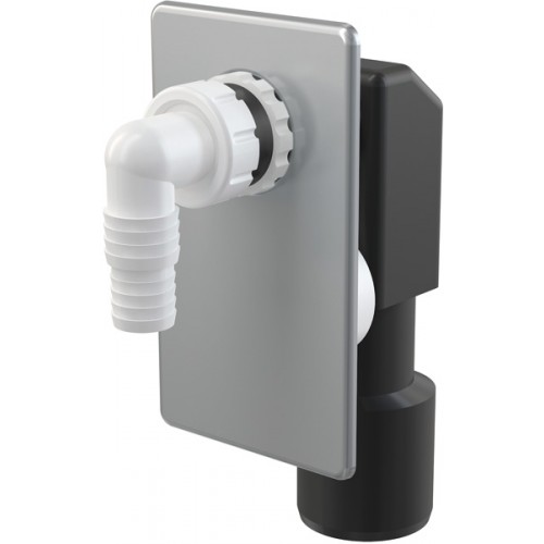 Sifón pračkový podomietkový nerez APS3