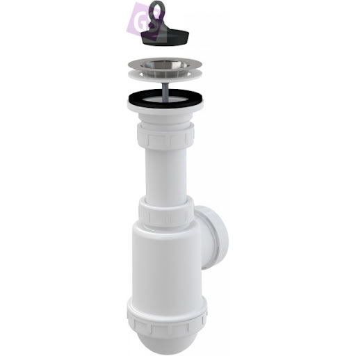 Sifón drezový s nerezovou mriežkou