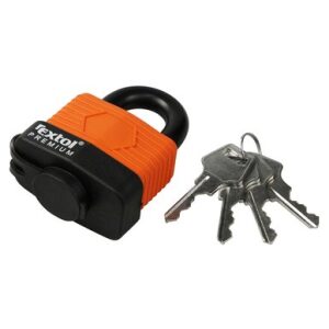 Extol Premium Zámok visiaci vodeodolný poplastovaný