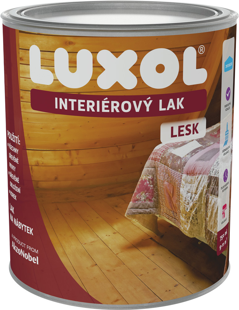 Luxol Interiérový lak lesklý 0