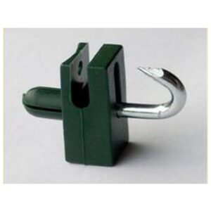 Vodiaca spinka na napínací drôt zelená