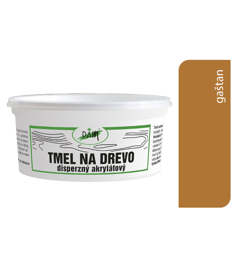 PAM Tmel na drevo gaštan 0