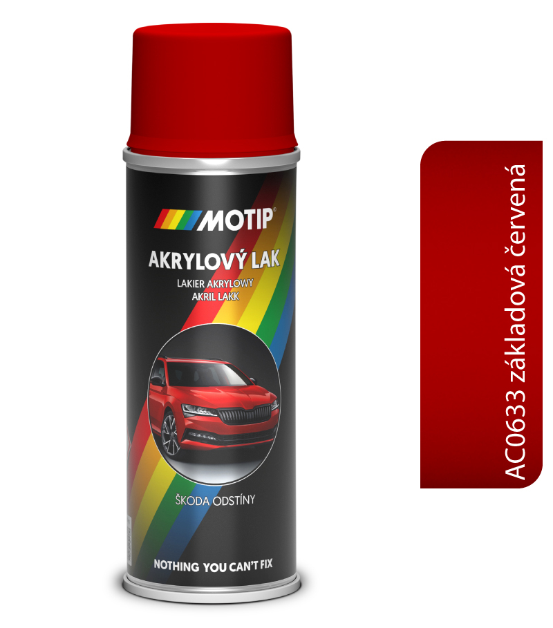 Škoda Autoemail AC0633 Základová červená 200ml