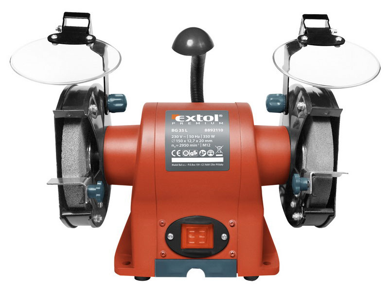 Extol Premium BG 35L Brúska dvojkotúčová 350W priemer kotúča/diery 150/12