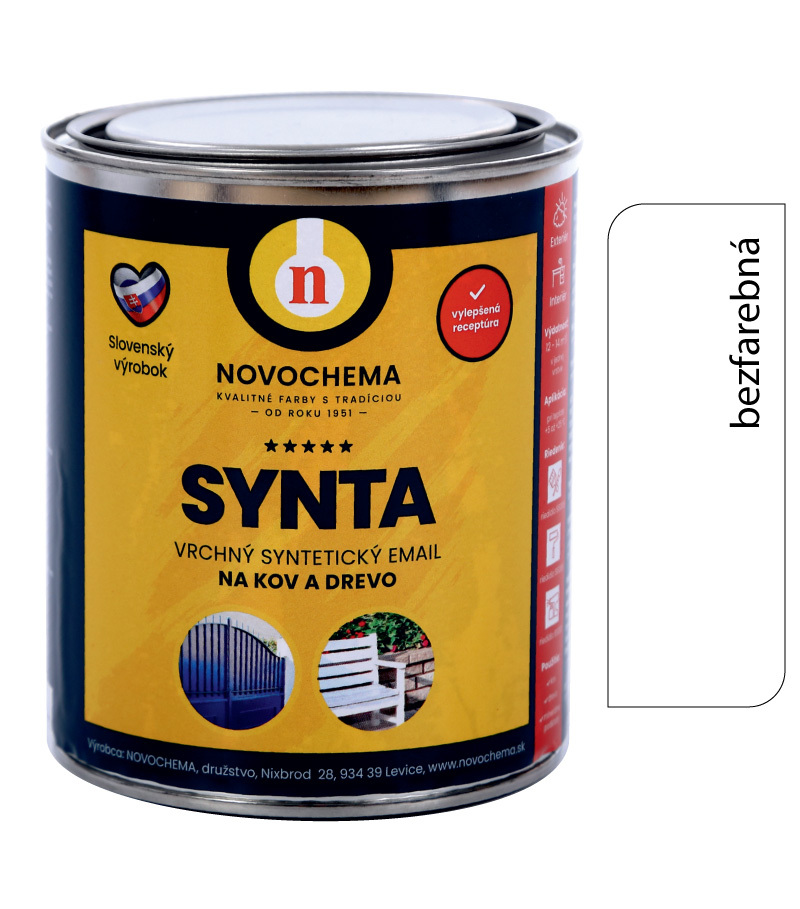 Synta S2013 bezfarebná matná 0