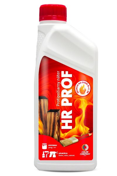 HR Prof 1kg - Protipožiarny náter na drevo