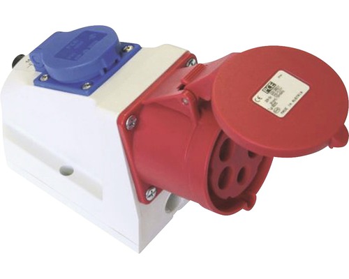 Zásuvka nástenná IZVZ3253 250V/400V 32A 5P IP44