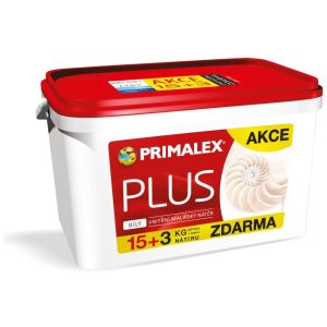 Primalex Plus - Interiérová biela farba 15+3kg grátis