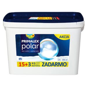 Primalex Polar - Superbiela farba 15kg+3kg grátis