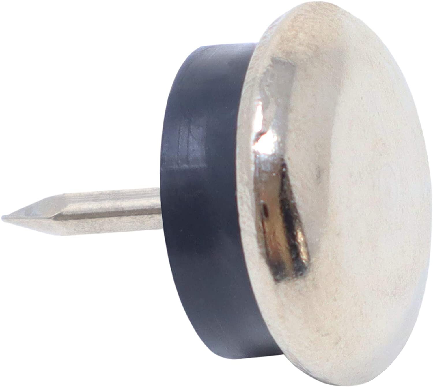 Nábytkový klzák 22mm GP kov/guma