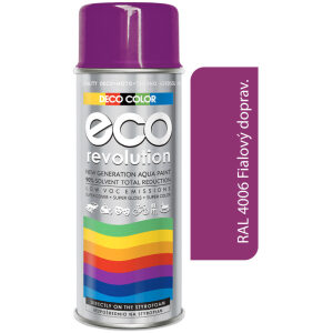 Deco Color Eco Revolution - RAL 4006 fialový dopravný 400ml