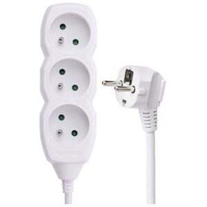 Emos Predlžovací prívod 3 zásuvky 3m